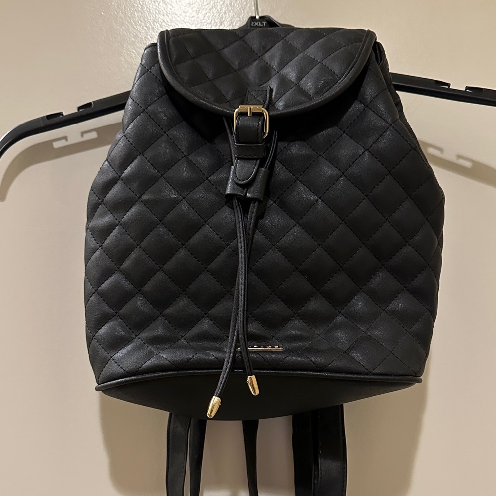 Medium Black Backpack - image 1